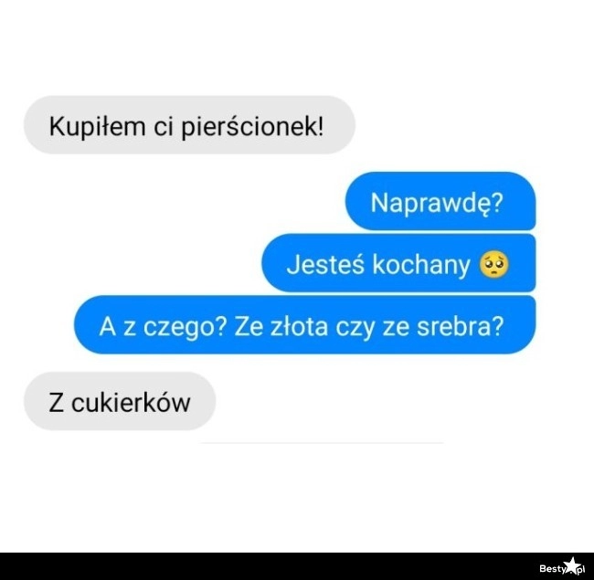 
    Pierścionek dla ukochanej 