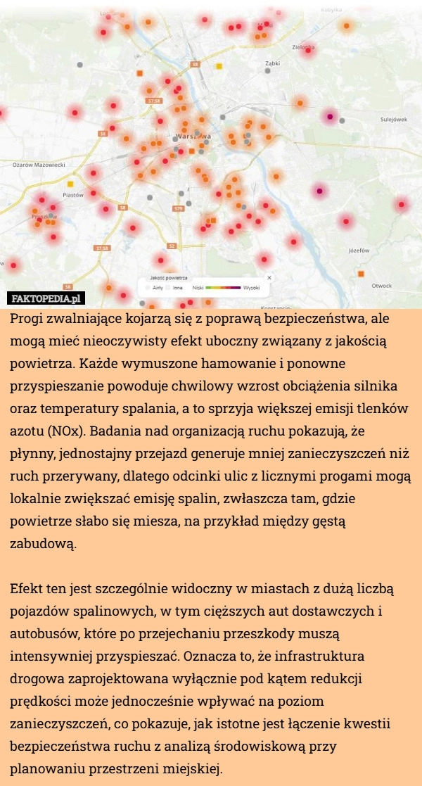 
    Progi zwalniające kojarzą się z poprawą bezpieczeństwa, ale mogą mieć nieoczywisty