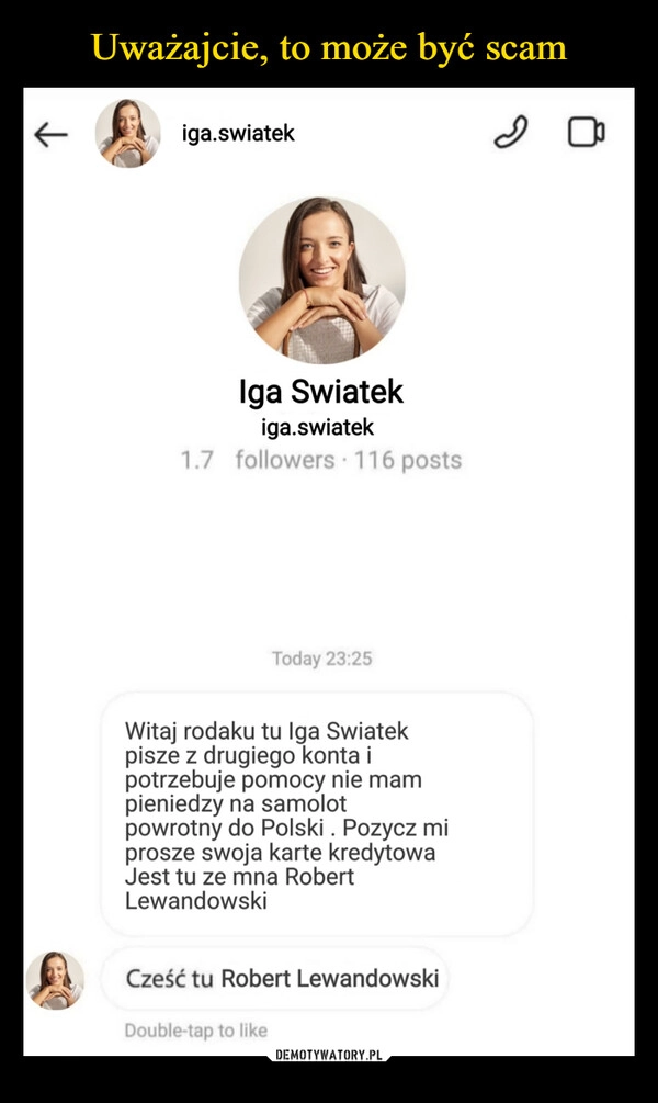 
    Uważajcie, to może być scam