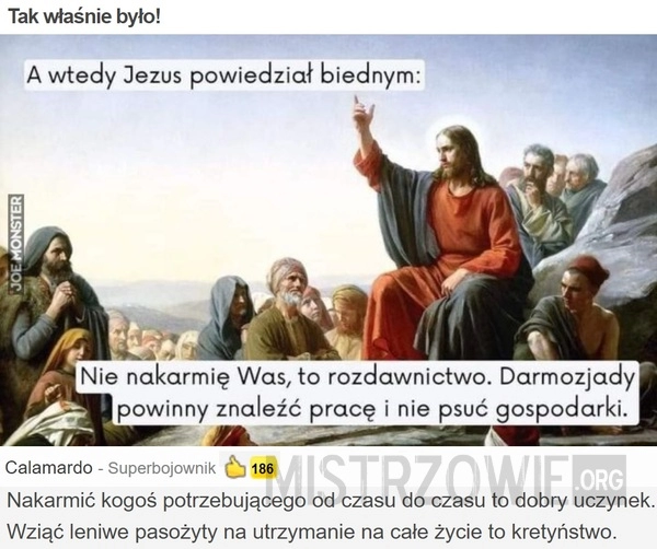 
    Tak właśnie było!