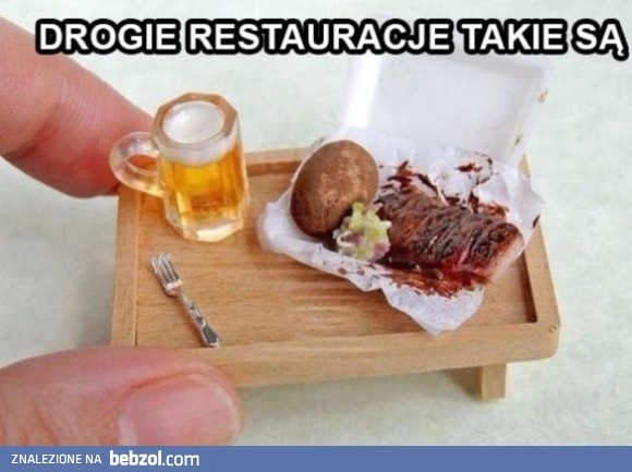 
    Drogie restauracje
