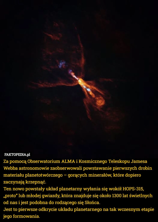 
    Za pomocą Obserwatorium ALMA i Kosmicznego Teleskopu Jamesa Webba astronomowie
