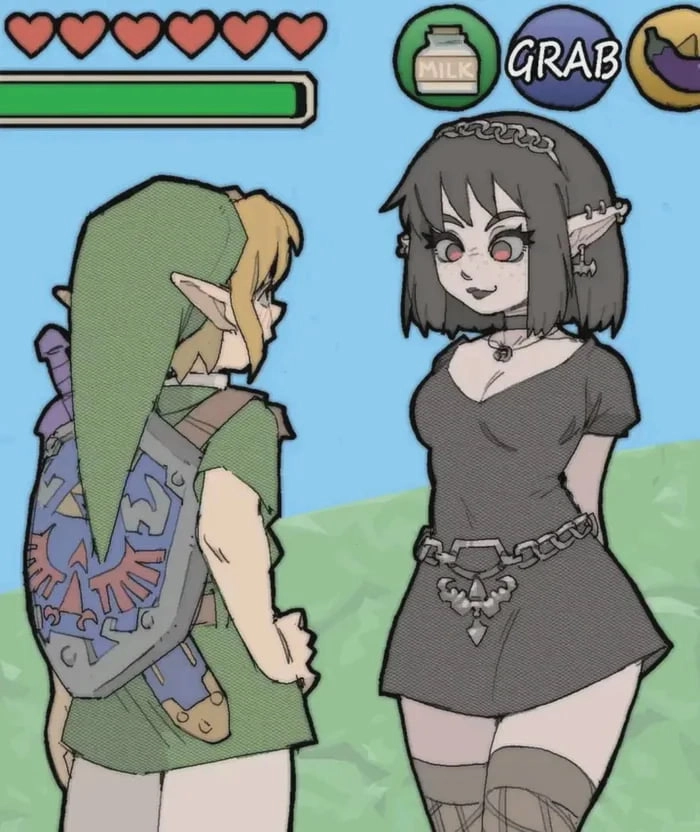 
    Link needs milk