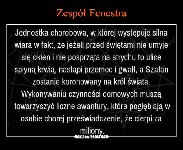 
    Zespół Fenestra