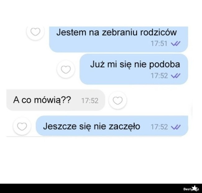 
    Zebranie rodziców 