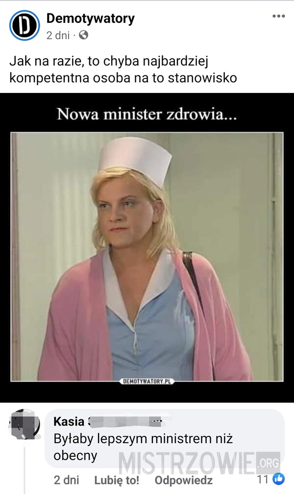 
    Nowa minister zdrowia