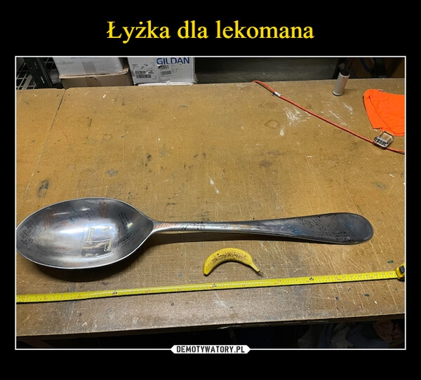 
    Łyżka dla lekomana 