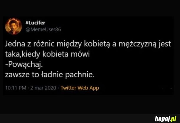 
    Różnica między kobietą a mężczyzną