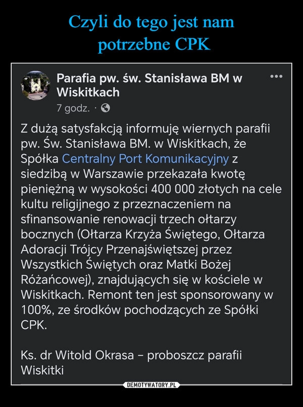 
    Czyli do tego jest nam
 potrzebne CPK