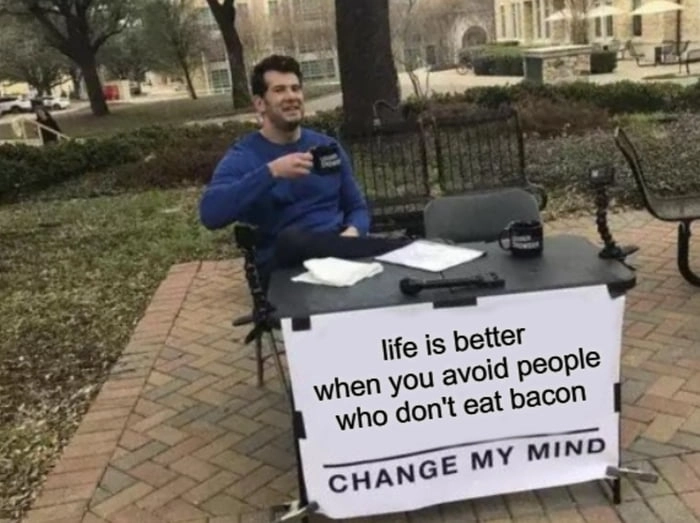 
    Oink oink.