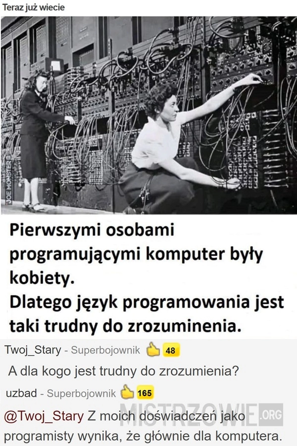 
    Teraz już wiecie