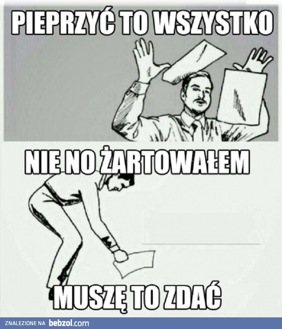 
    Trzeba to zdać 
