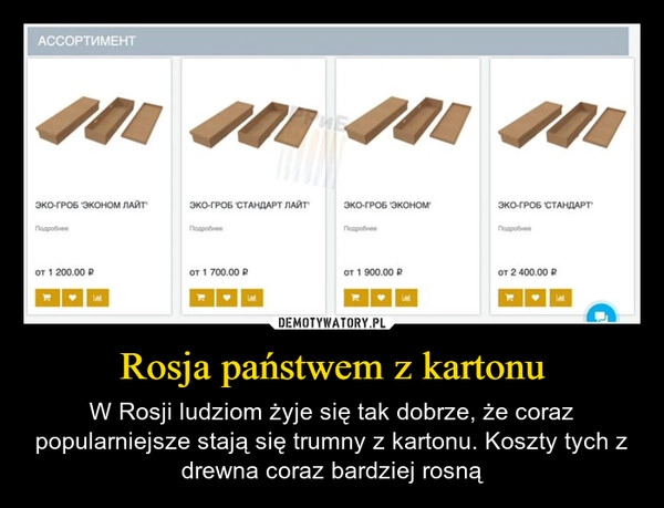 
    Rosja państwem z kartonu