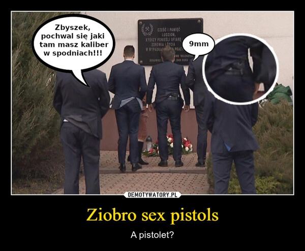 
    Ziobro sex pistols