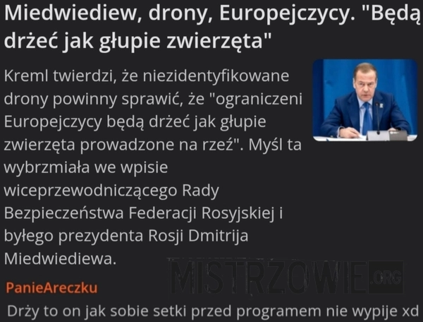 
    Miedwiediew
