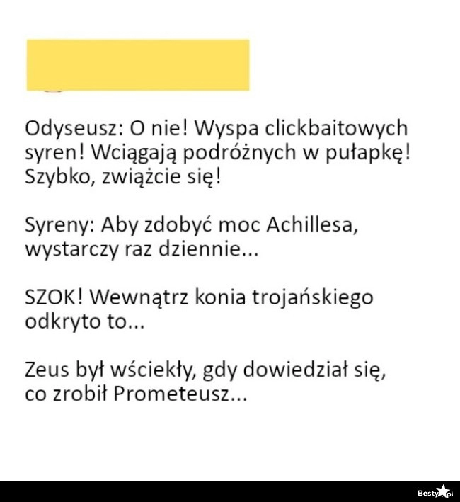 
    Wyspa clickbaitowych syren 