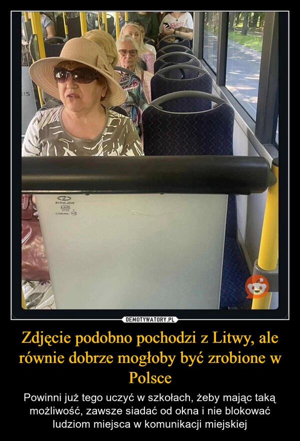 
    Zdjęcie podobno pochodzi z Litwy, ale równie dobrze mogłoby być zrobione w Polsce