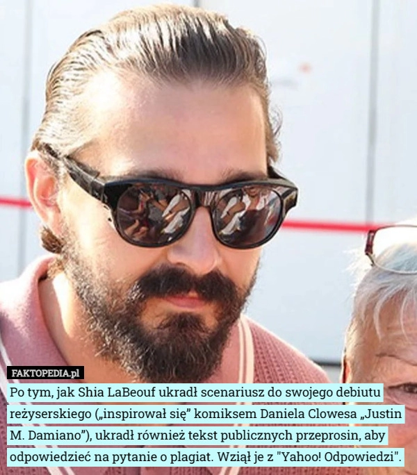 
    Po tym, jak Shia LaBeouf ukradł scenariusz do swojego debiutu reżyserskiego...