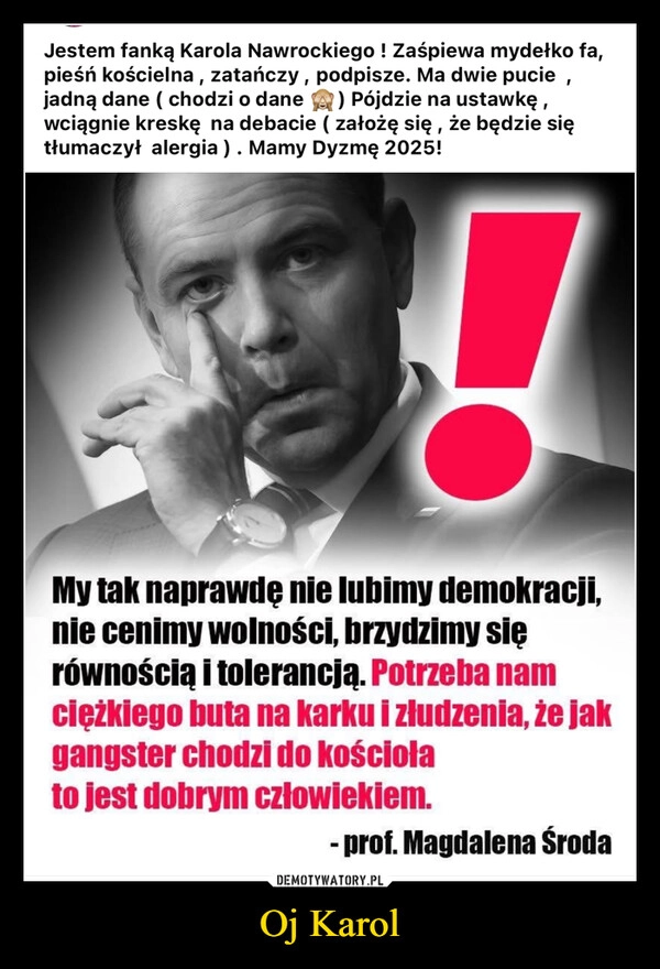 
    Oj Karol