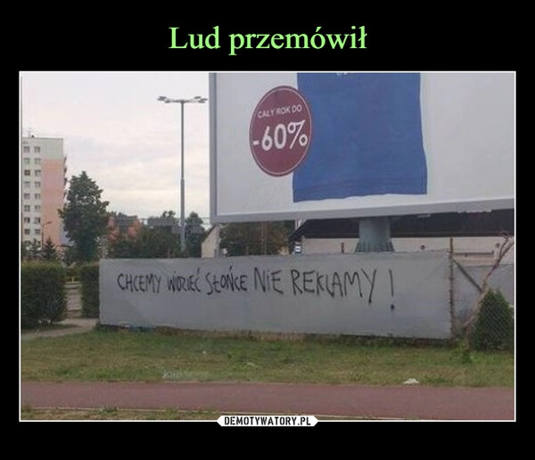 
    Lud przemówił