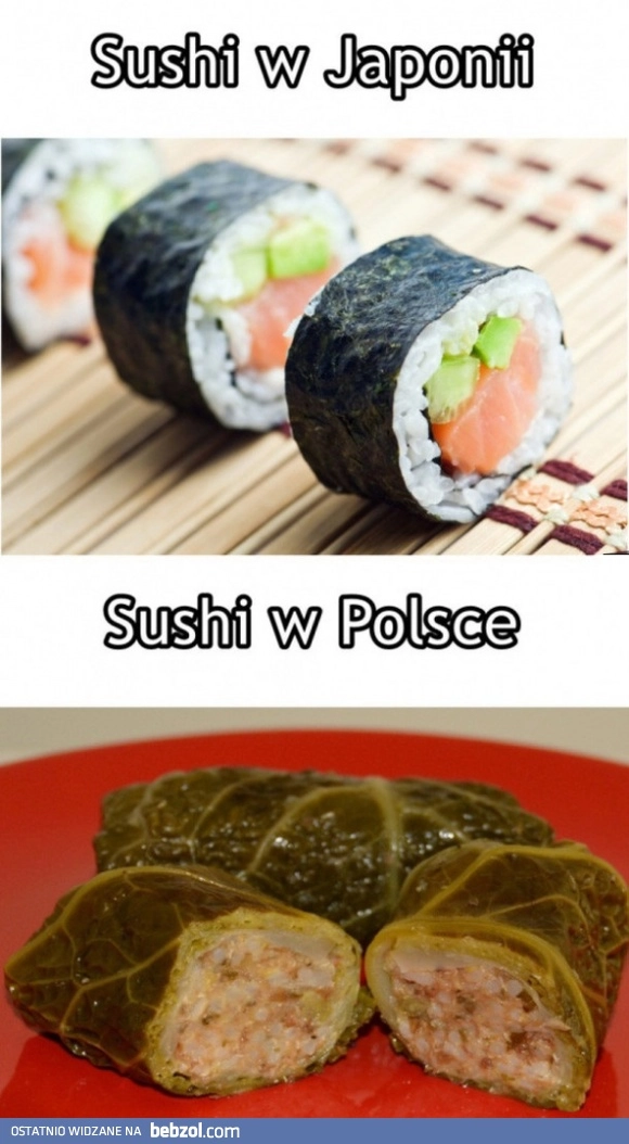 
    Polskie sushi