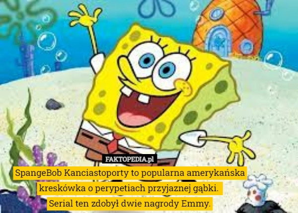 
    SpangeBob Kanciastoporty to popularna amerykańska kreskówka o perypetiach