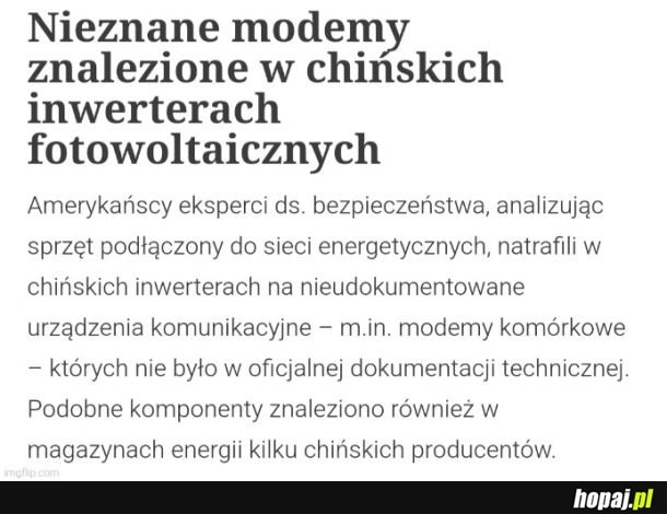 
    Chińczyk nie dość, że sprzedaje po taniości to jeszcze dorzuci coś od siebie. Tylko ci mają jeszcze problem