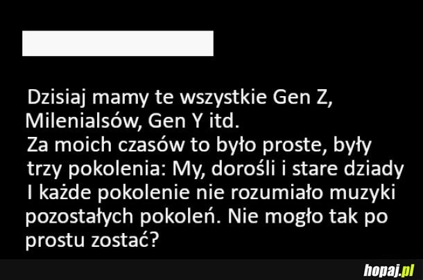 
    Pokolenia