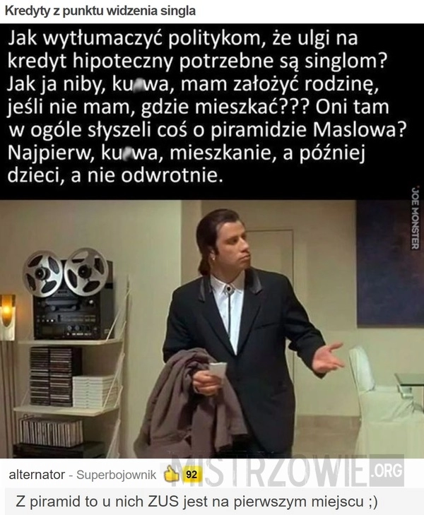 
    Kredyty z punktu widzenia singla