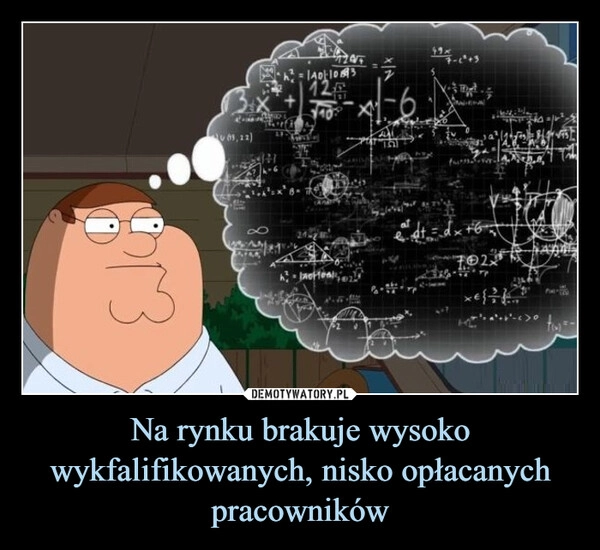 
    Na rynku brakuje wysoko wykfalifikowanych, nisko opłacanych pracowników