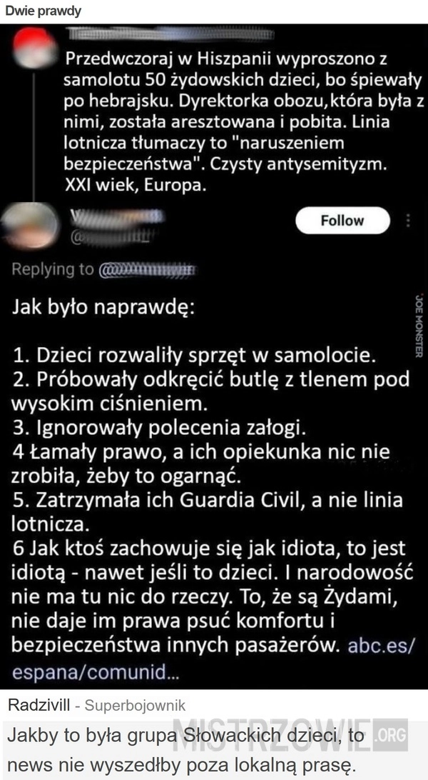 
    Dwie prawdy