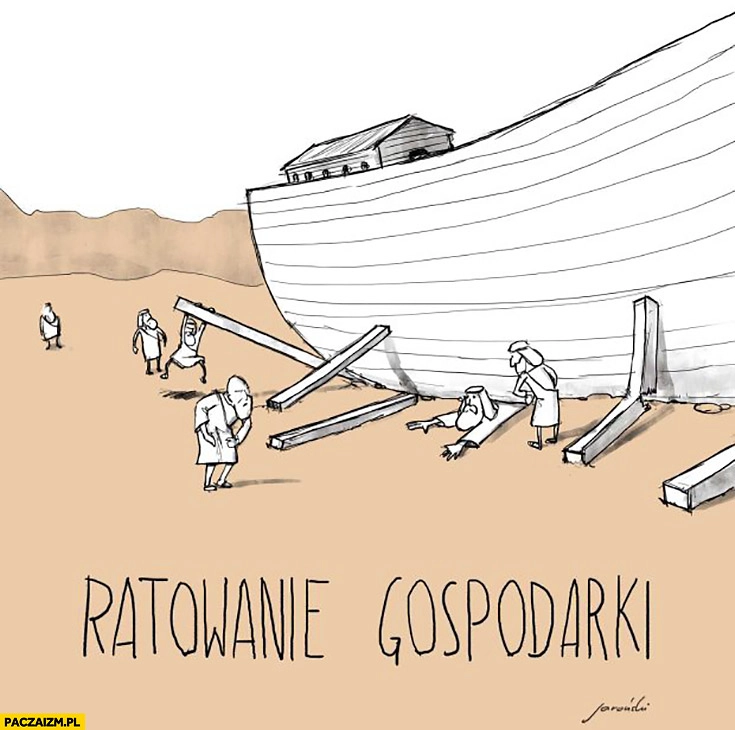 Ratowanie gospodarki ratowanie go spod arki Jaroński