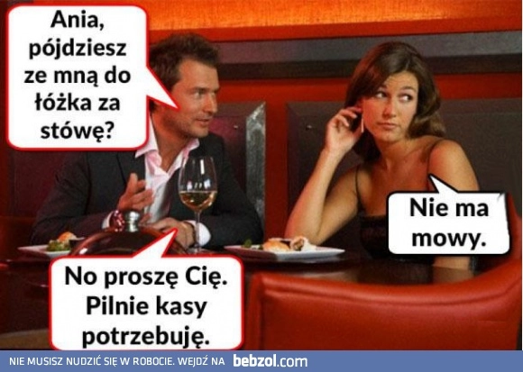 
    Tego się nie spodziewała