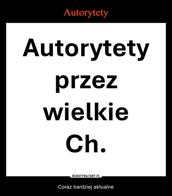 
    Autorytety