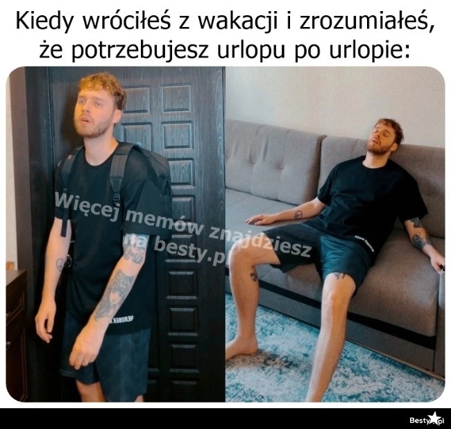 
    Przydałoby się jeszcze kilka dni wolnego 