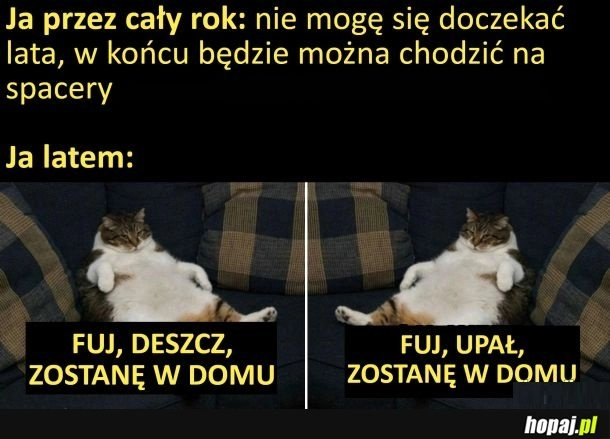 
    Kiedy w końcu przyszło lato