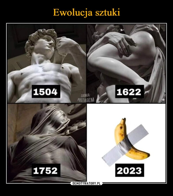 
    Ewolucja sztuki