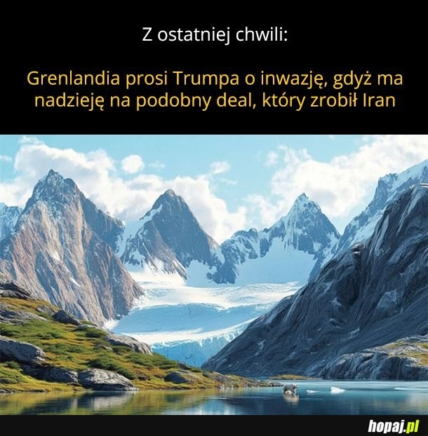 
    Grenlandia prosi o inwazję