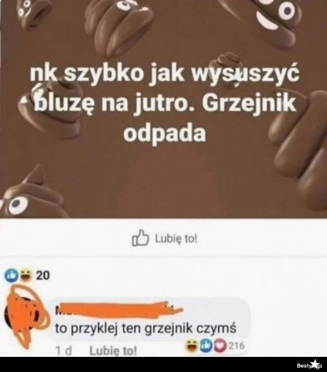 
    Grzejnik odpada 