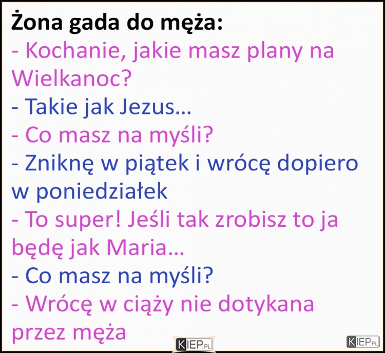 
    Plany na Wielkanoc