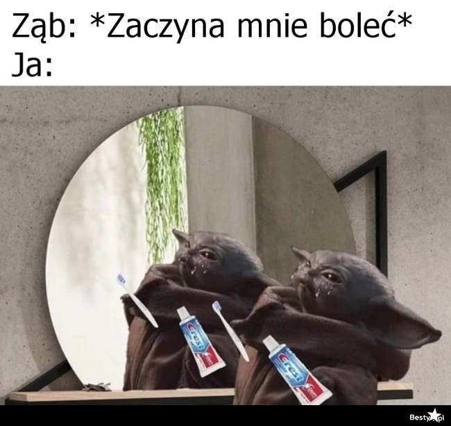 
    Byle nie skończyło się dentystą 