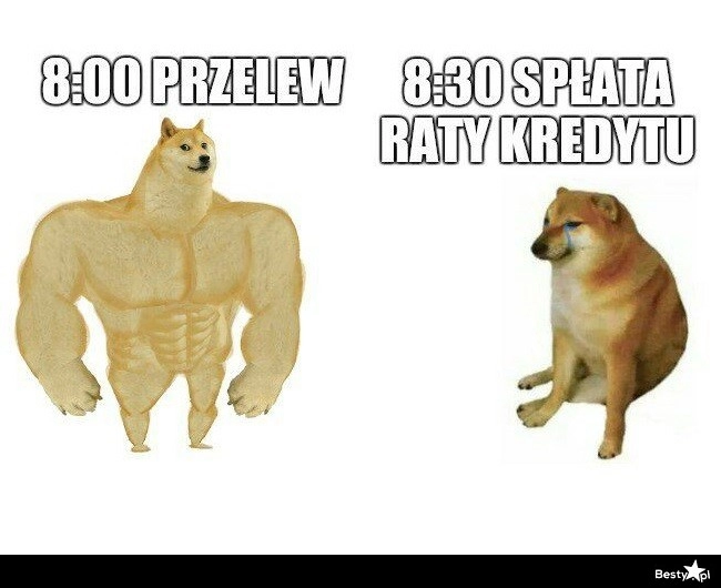 
    Były sobie pieniądze na koncie 