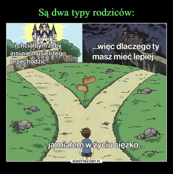 
    Są dwa typy rodziców: