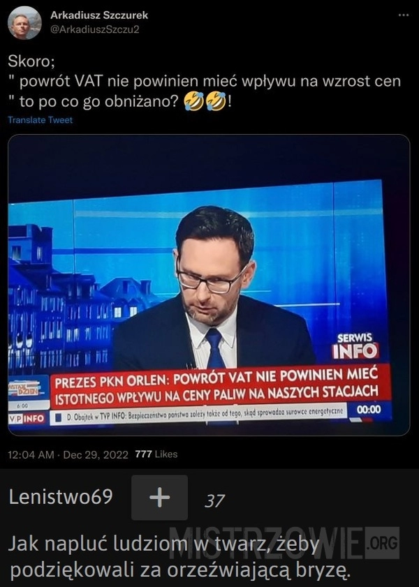 
    
			Podwyżka VAT na paliwo nie ma wpływu na ceny paliw					