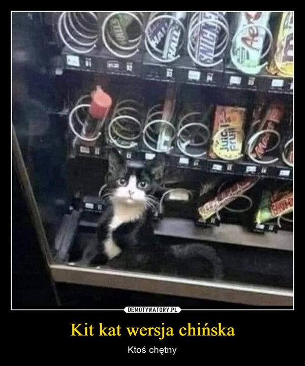 
    Kit kat wersja chińska