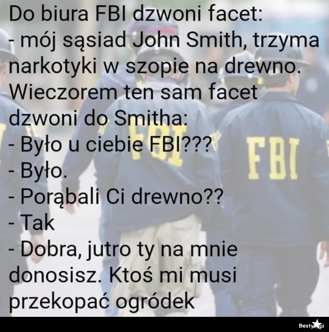 
    Rozmowa z FBI 