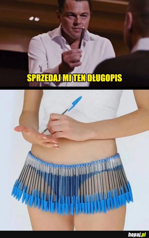 
    Sprzedaj mi ten długopis