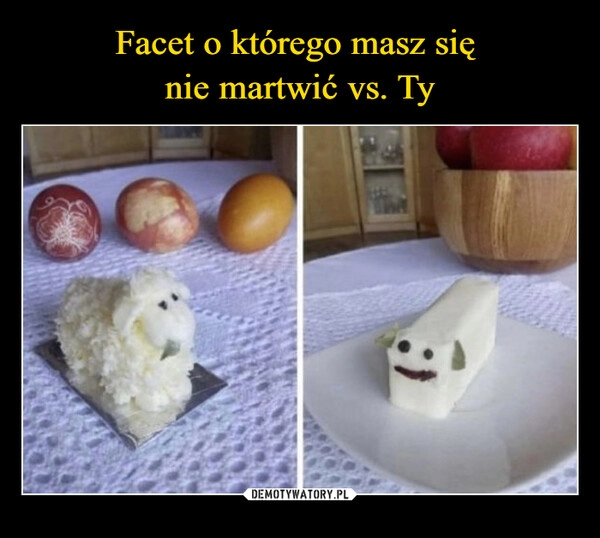 
    Facet o którego masz się 
nie martwić vs. Ty