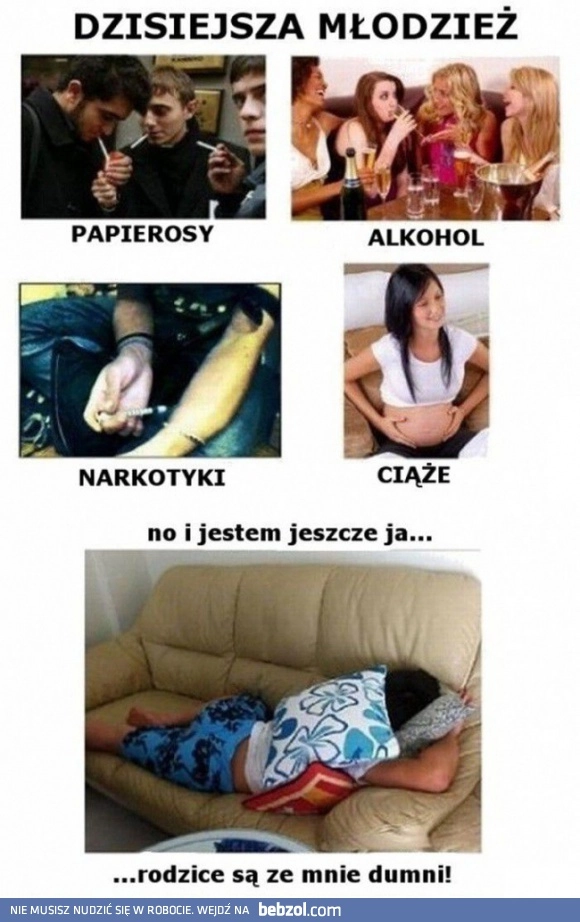
    Dzisiejsza młodzież