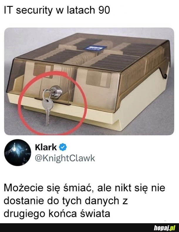 
    IT security w latach 90